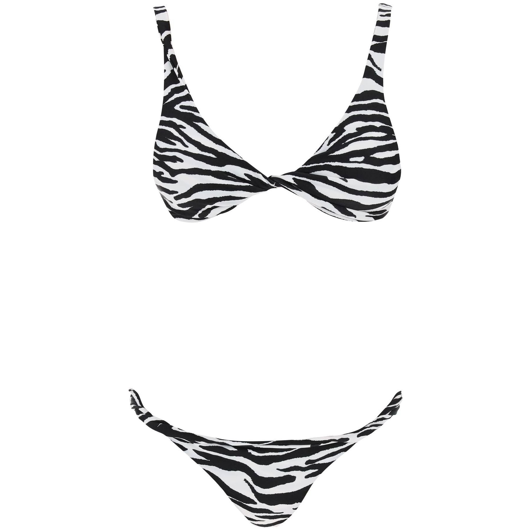 Zebra Printed Bikini Set