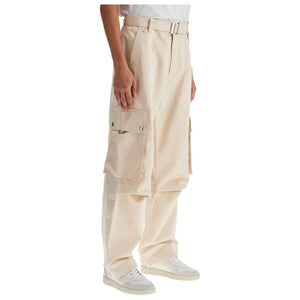 Cargo Gabardine Trousers In Eight