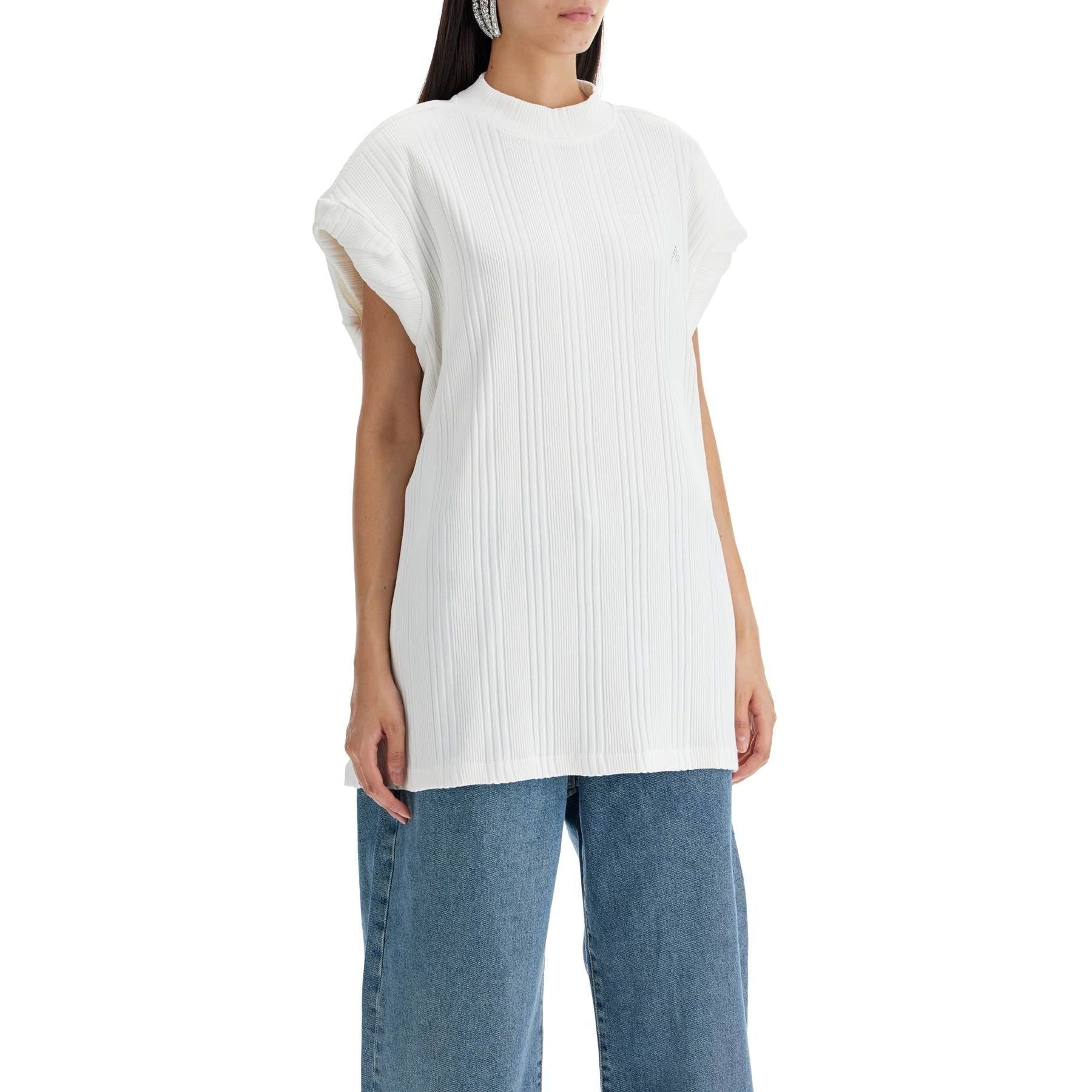 Laurie Shoulder Padded T-Shirt