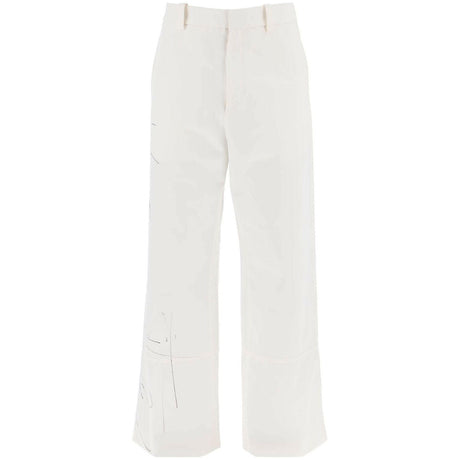 Organic Cotton Sculpt Trousers.