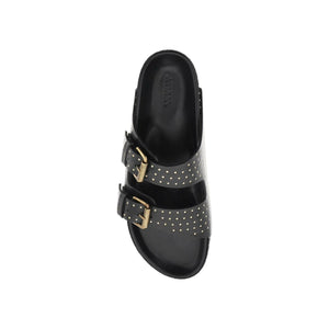 Lennyo Studded Sandals.