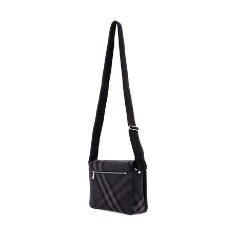 Zenith Leather Shoulder Bag With 9