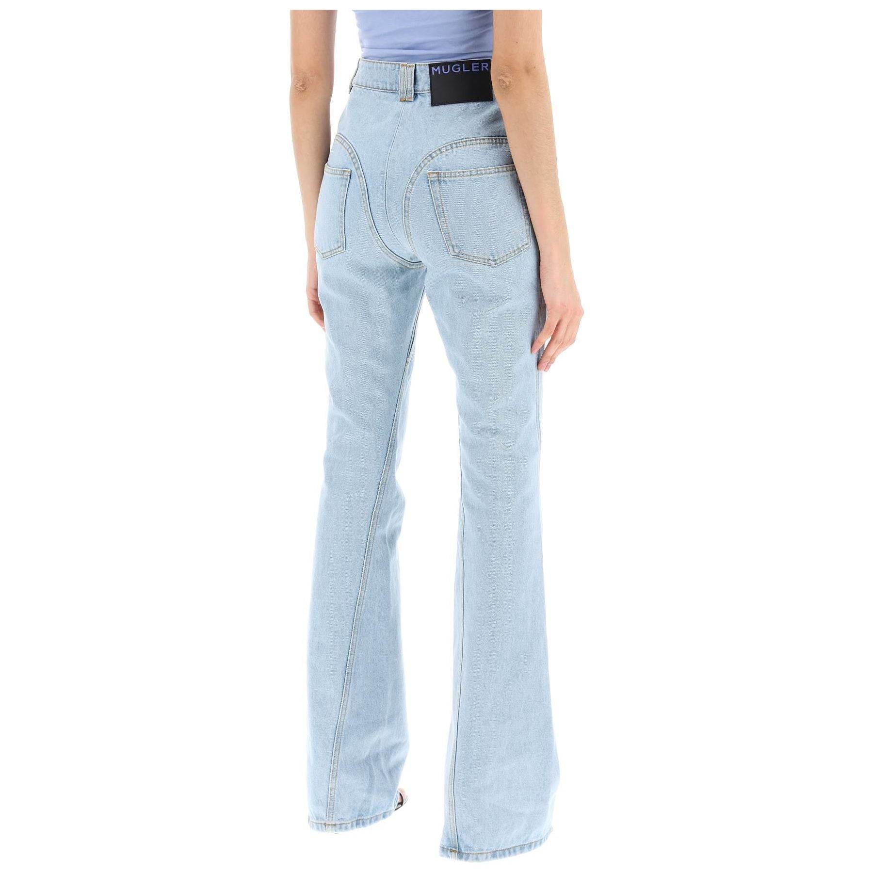 Organic Cotton Flared Jeans