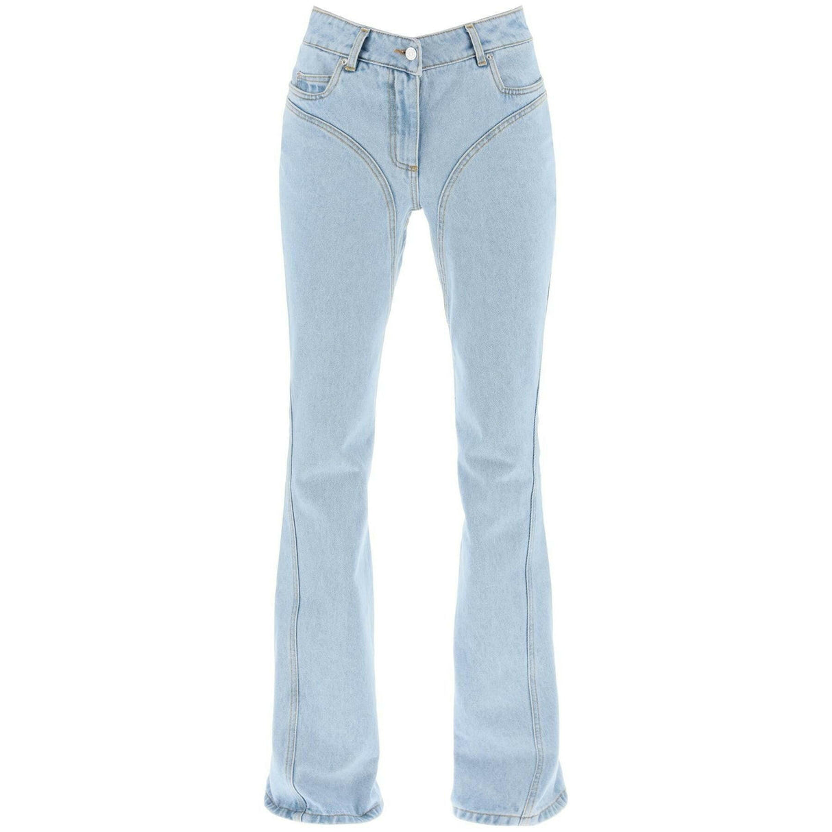 Organic Cotton Flared Jeans.