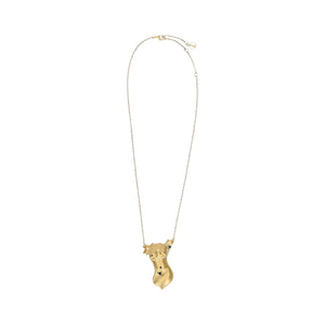 24k Gold-plated Necklace-ANISSA KERMICHE-JOHN JULIA