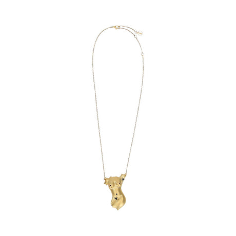 24k Gold-plated Necklace-ANISSA KERMICHE-JOHN JULIA