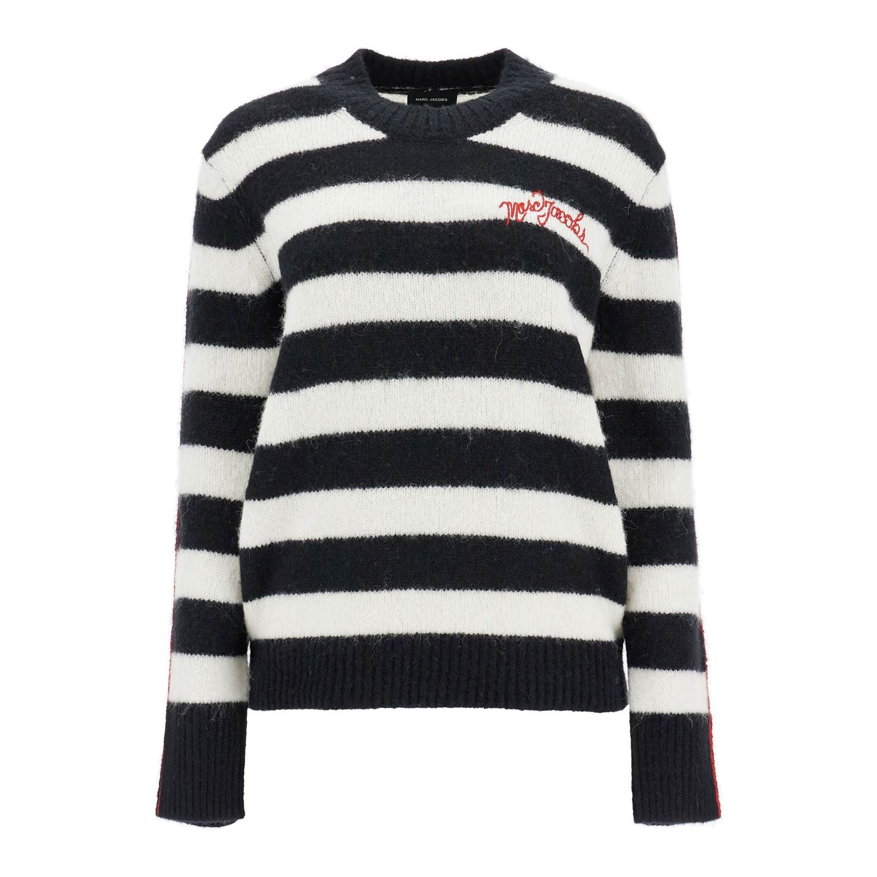 Pullover The Striped Brushed Logo Sweater