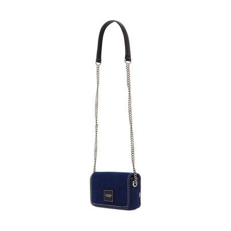 Denim Chain Mini Bag