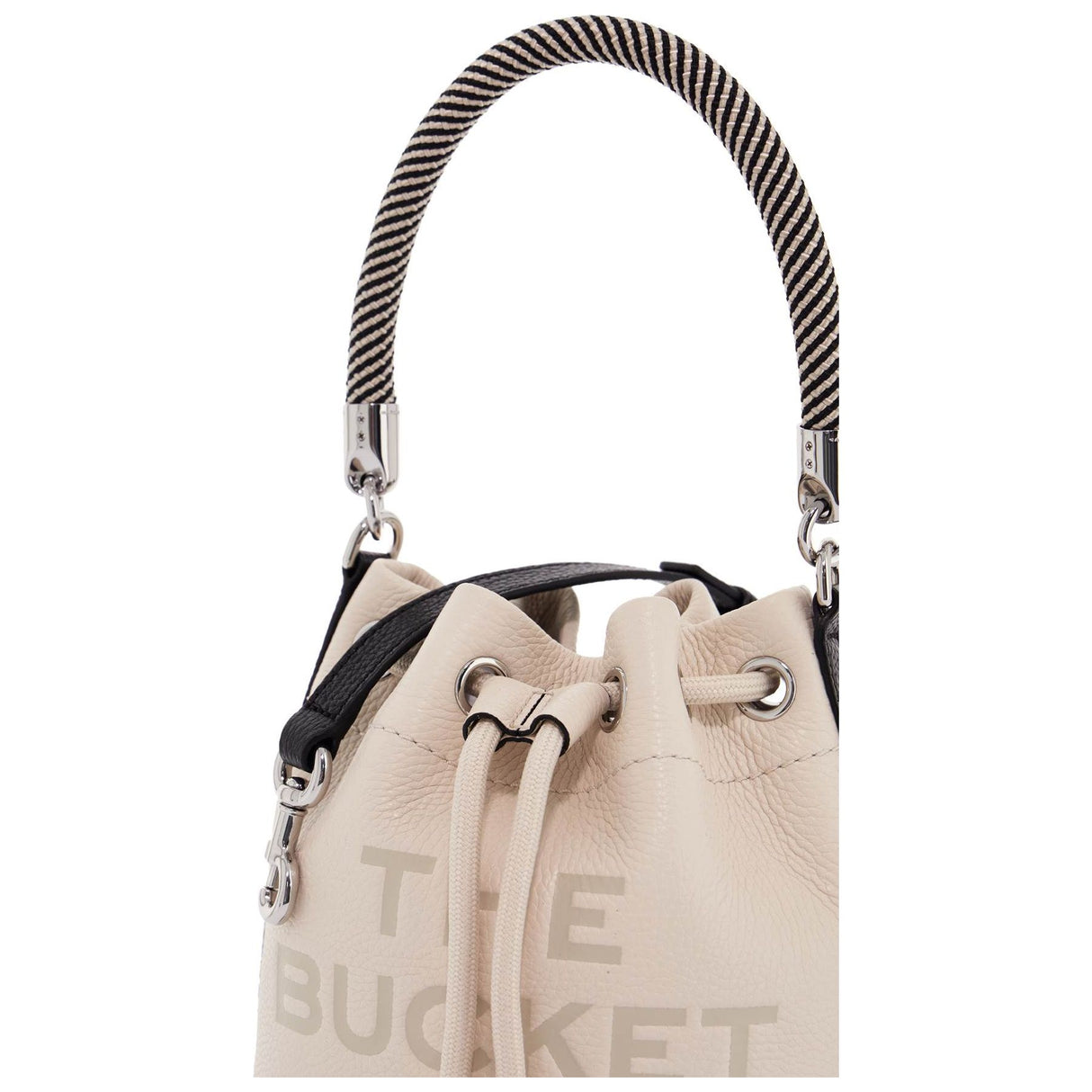 MARC JACOBS-The Colorblock Leather Bucket Bag -JOHN JULIA.