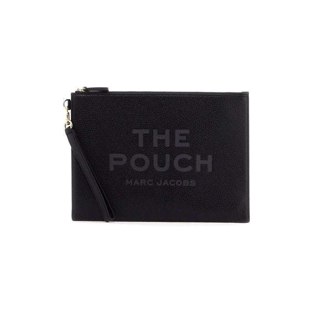 MARC JACOBS-The Leather Large Pouch -JOHN JULIA.