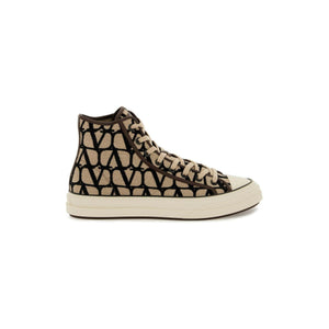 Totaloop High-Top Toile Iconographe Sneakers.