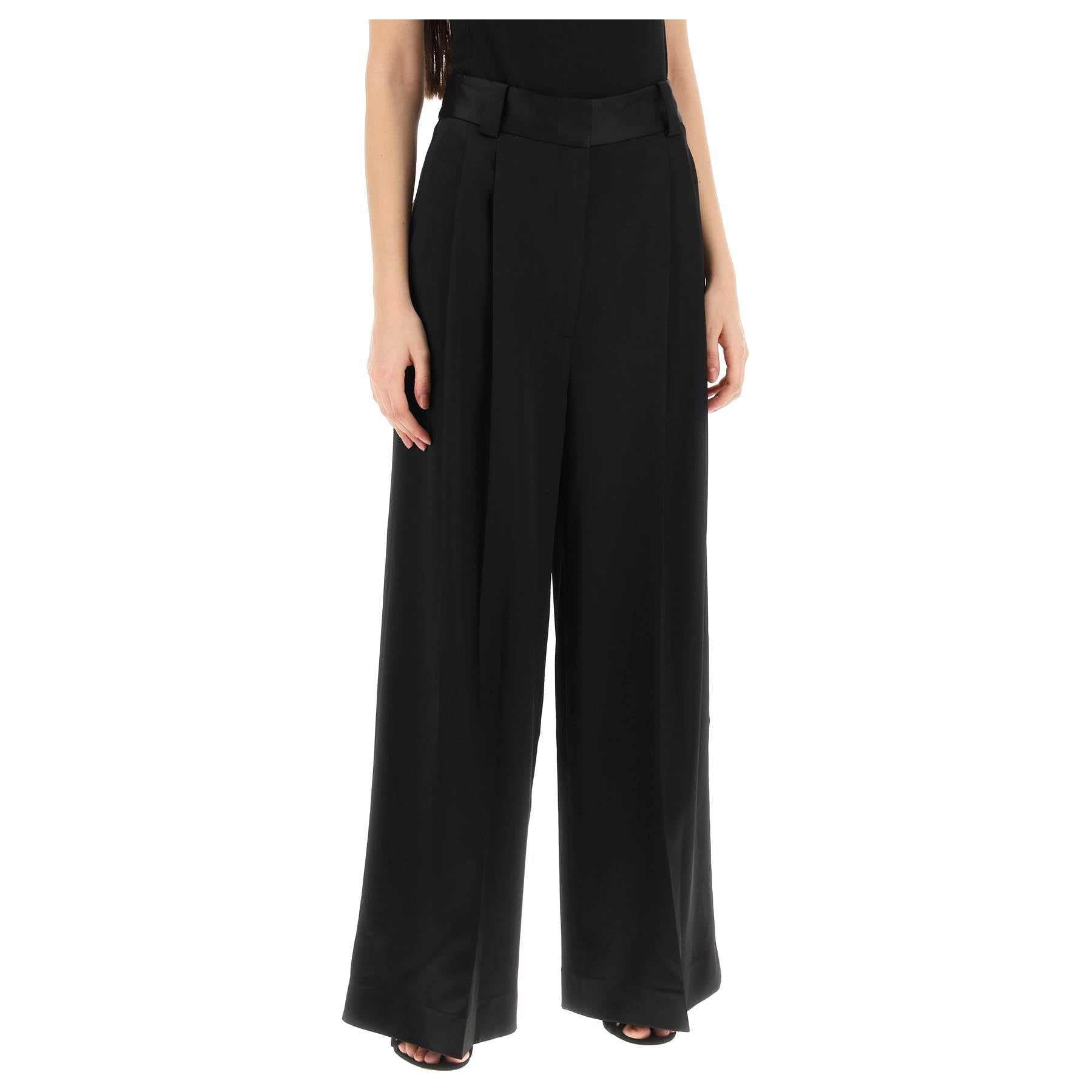 Simone Satin Loose Pants