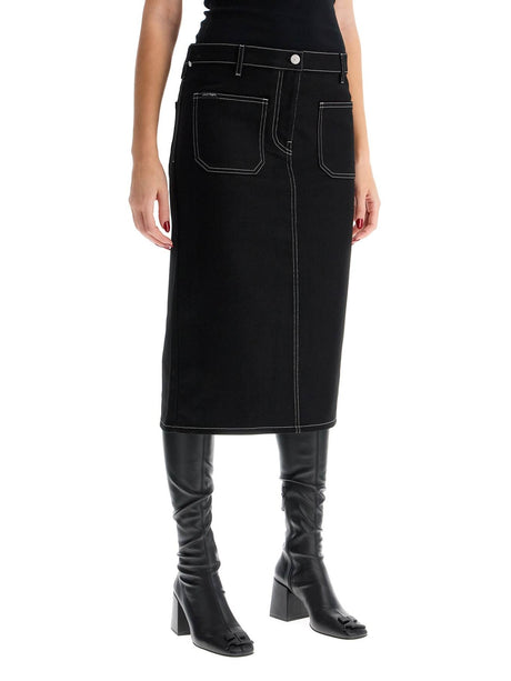 Seven Denim Midi Skirt-Courrèges-JOHN JULIA