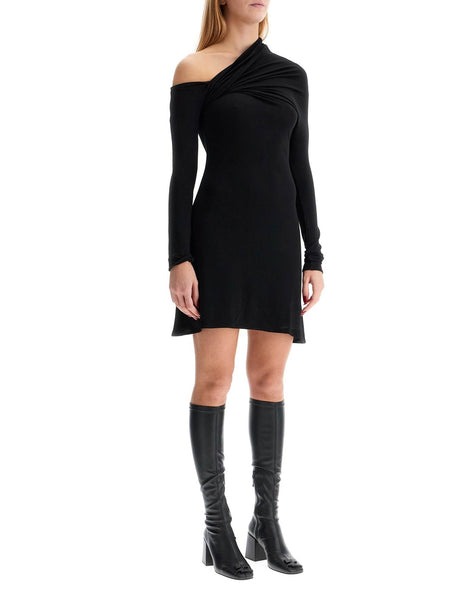 Mini Twist Crepe Dress-Courrèges-JOHN JULIA