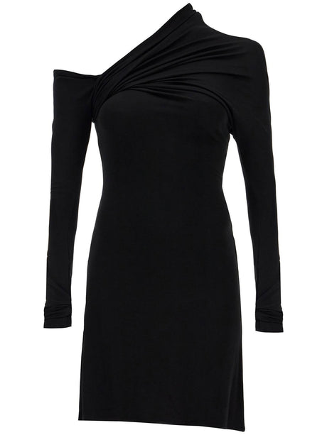 Mini Twist Crepe Dress-Courrèges-JOHN JULIA