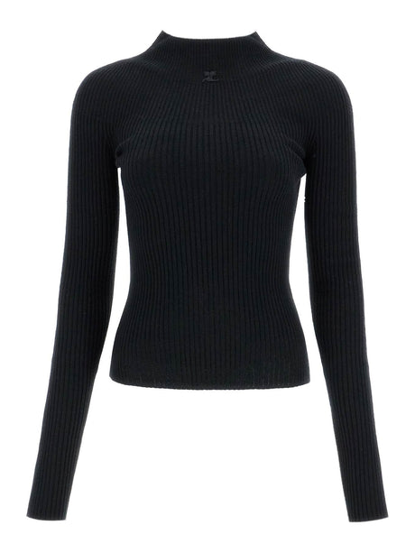 Solar Light Knit Sweater-Courrèges-JOHN JULIA