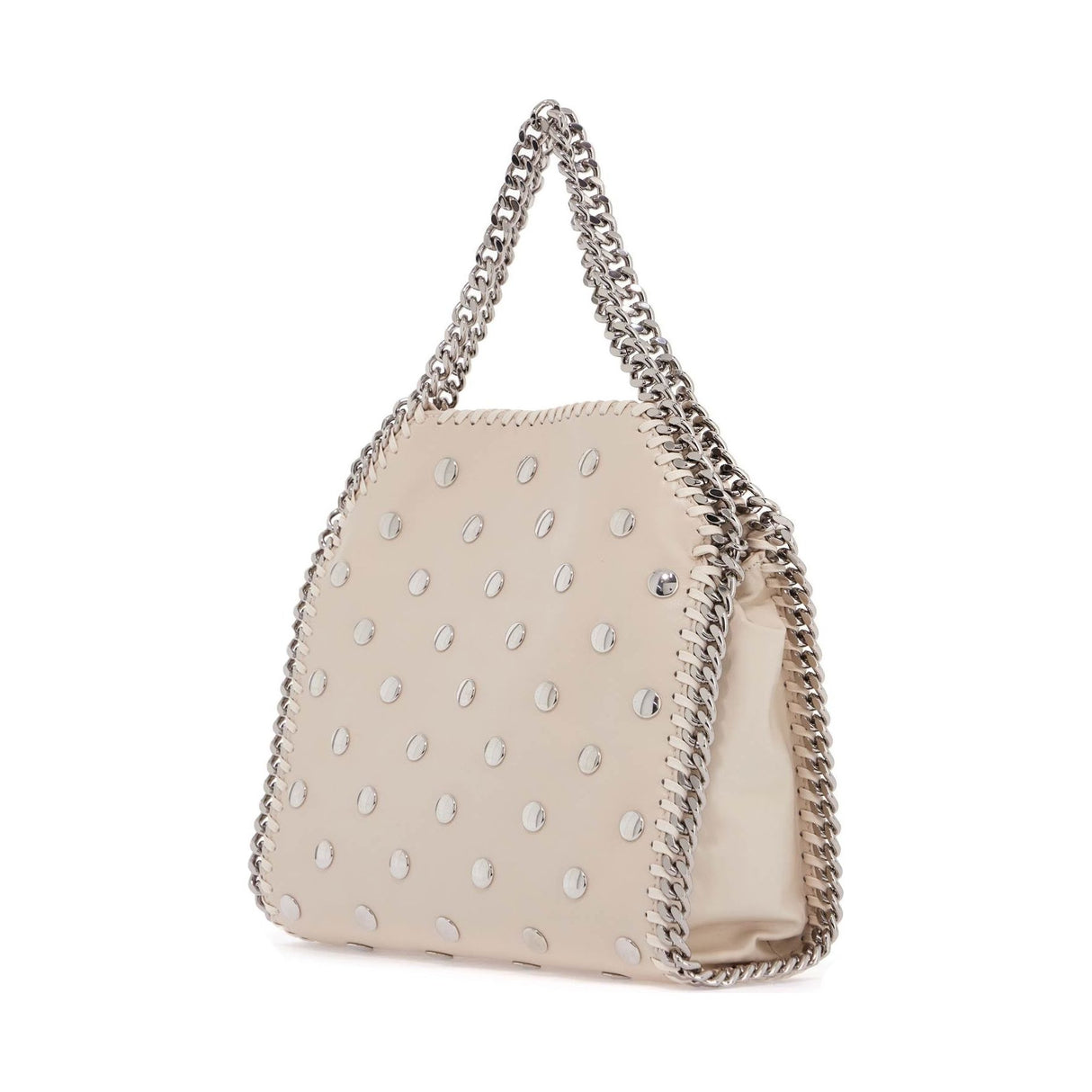 STELLA MCCARTNEY-Mini Falabella Tote Bag With Studs -JOHN JULIA.