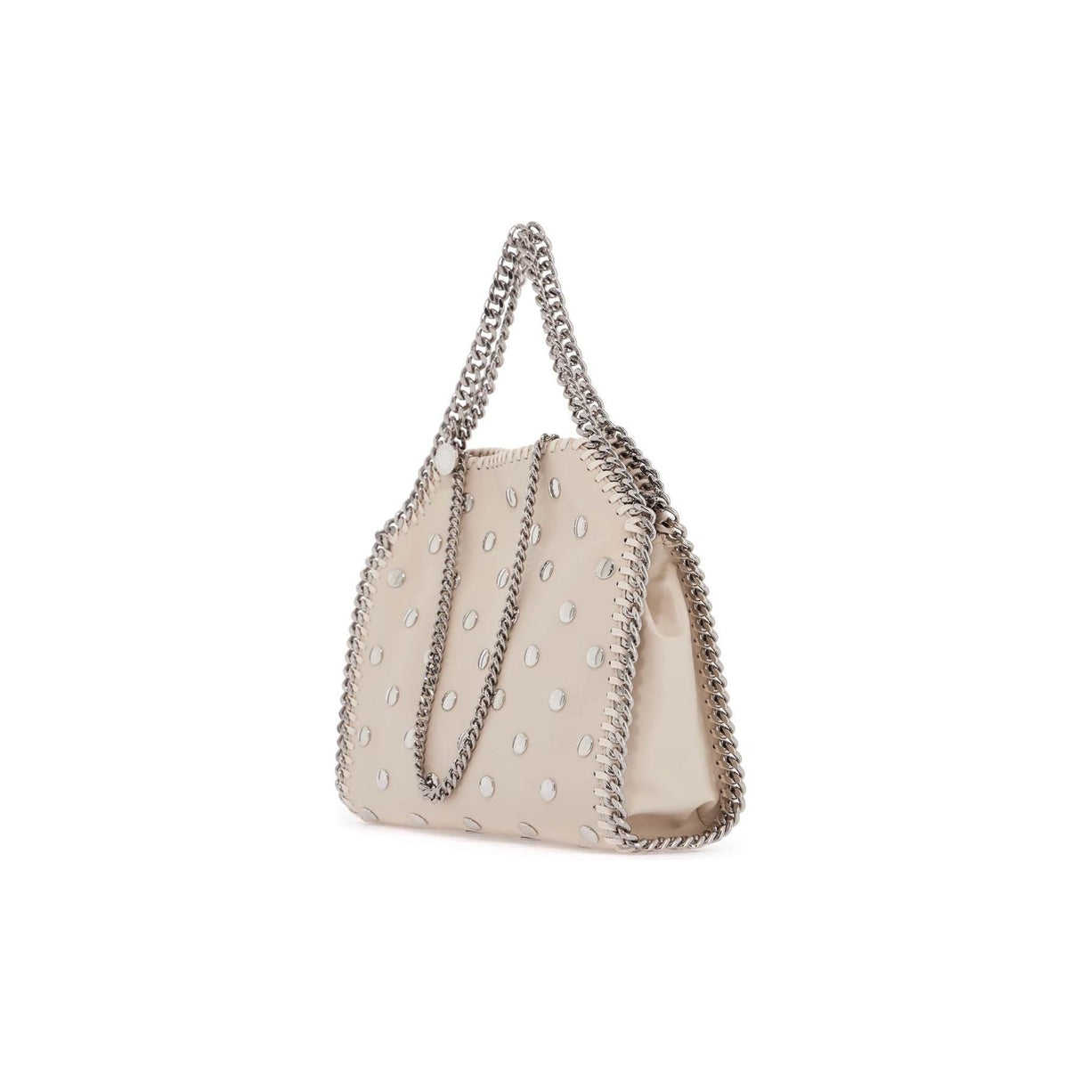 STELLA MCCARTNEY-Mini Falabella Tote Bag With Studs -JOHN JULIA.