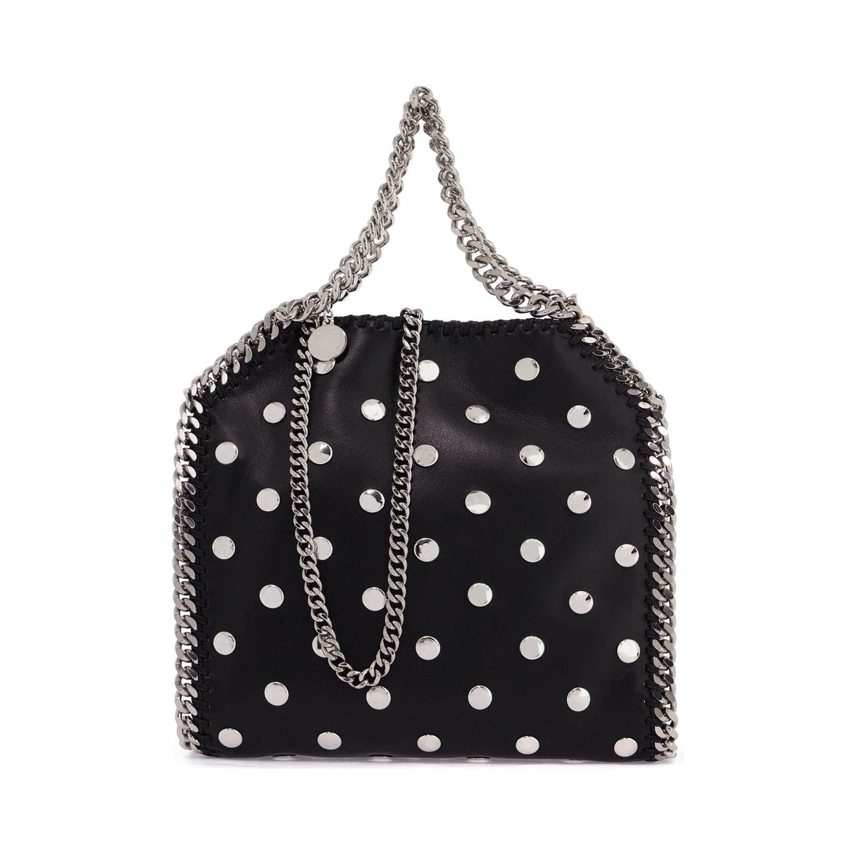 STELLA MCCARTNEY-Mini Falabella Tote Bag With Studs -JOHN JULIA.