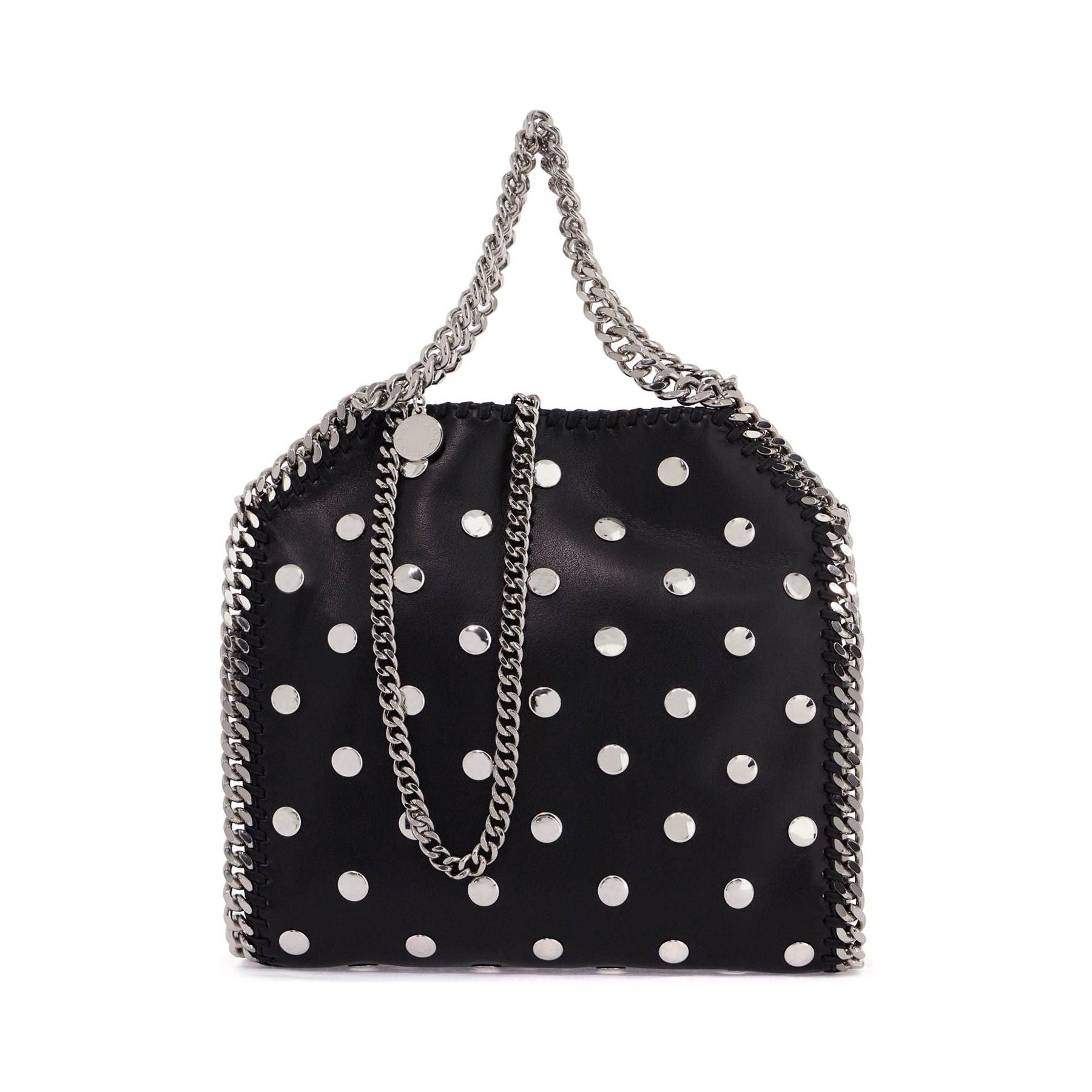 STELLA MCCARTNEY-Mini Falabella Tote Bag With Studs -JOHN JULIA.