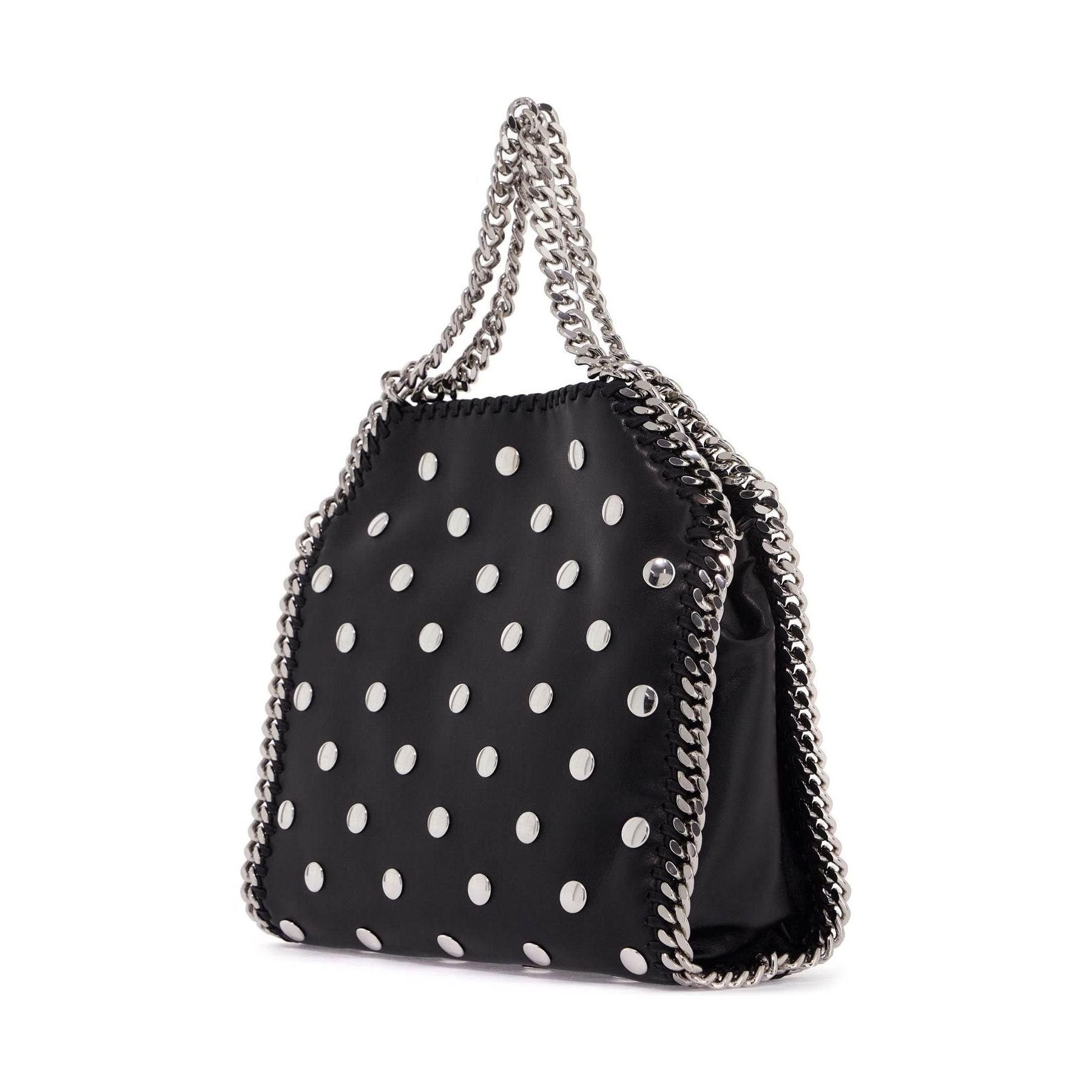 STELLA MCCARTNEY-Mini Falabella Tote Bag With Studs -JOHN JULIA.