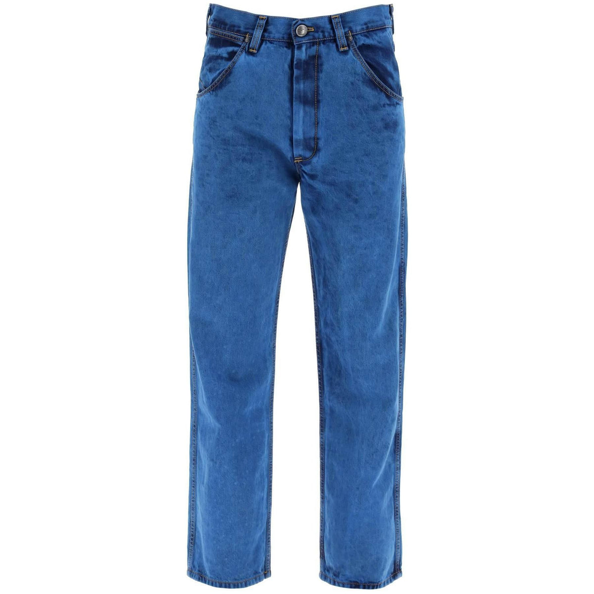 Ranch Straight-Fit Over-dyed Denim Jeans
