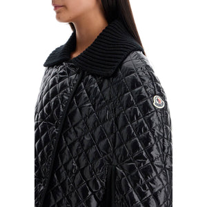 Short Quilted Cape Jacket