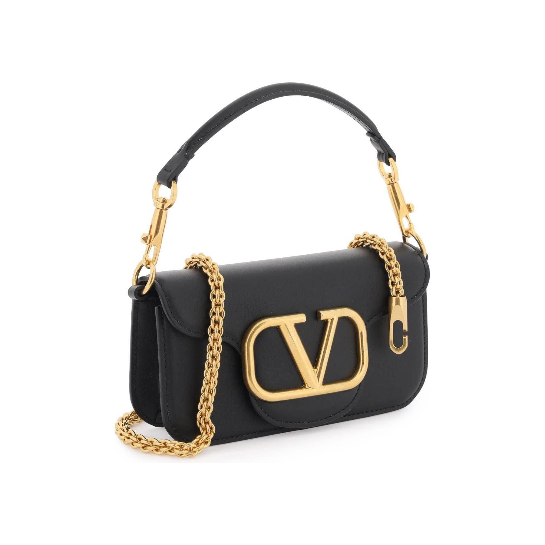 VALENTINO GARAVANI-Small Locò Shoulder Bag -JOHN JULIA.