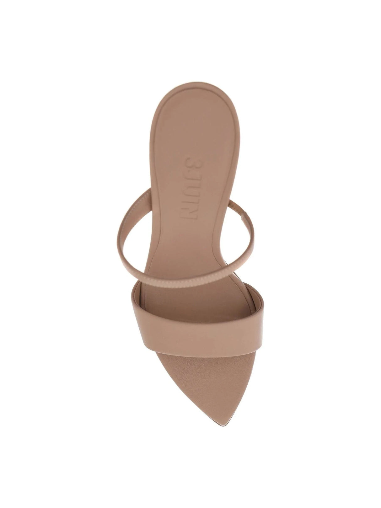 Leda Tapered-Toe Leather Sandals - Women > Shoes > Sandals