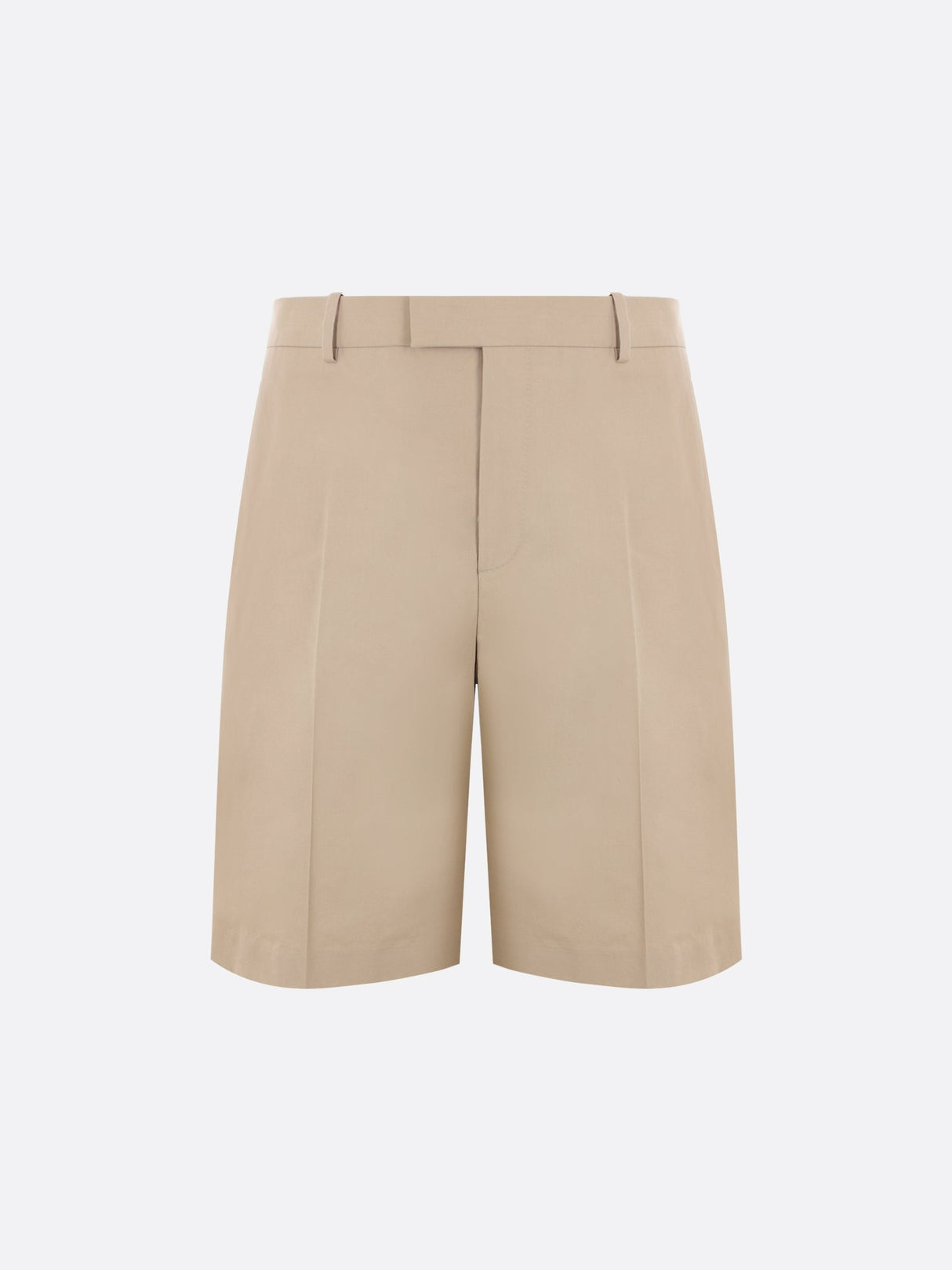 Gabardine Tailored Shorts-Ferragamo-JOHN JULIA