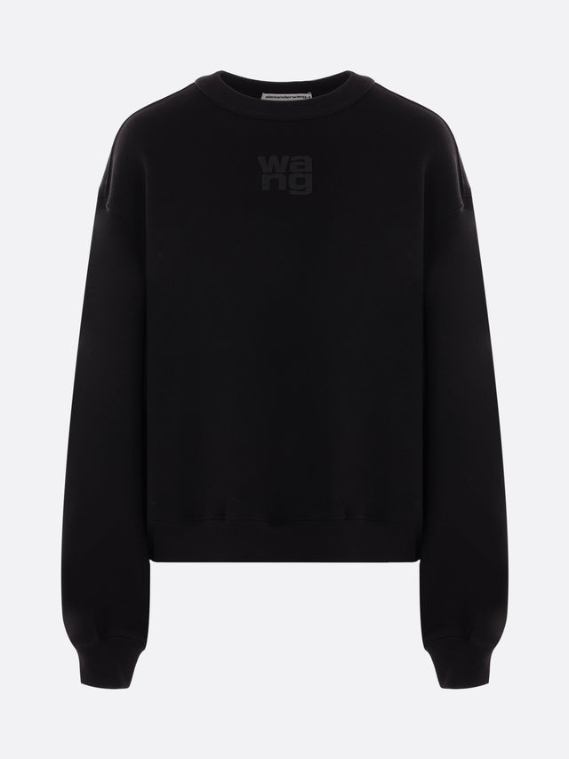 Essential Jersey Sweatshirt-Alexander Wang-JOHN JULIA