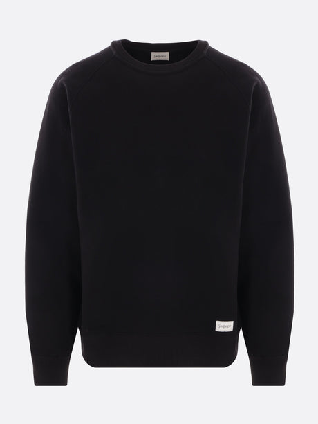 Oversized Jersey Sweatshirt-Saint Laurent-JOHN JULIA