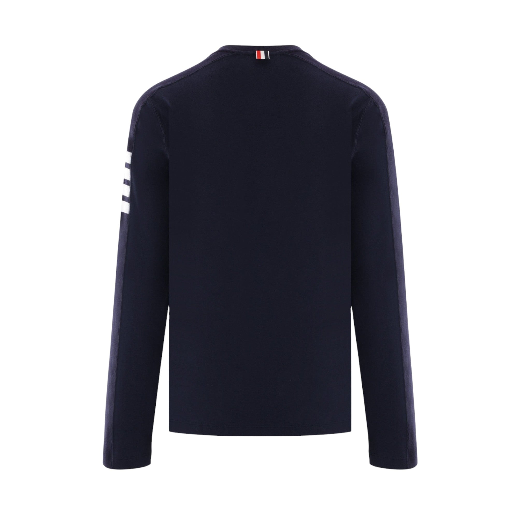 4bar Jersey Long-sleeved T-shirt-THOM BROWNE-JOHN JULIA