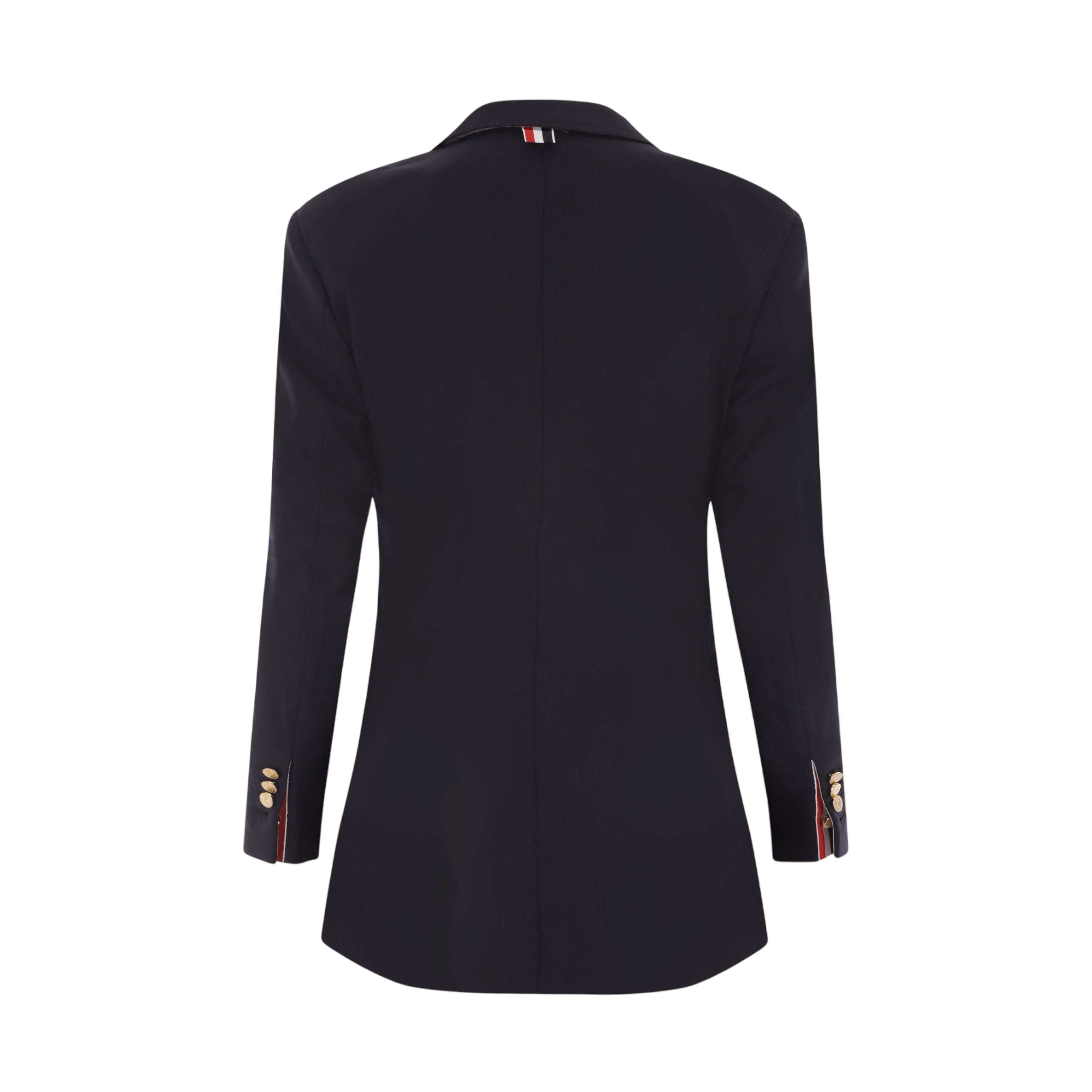 4bar Single-breasted Wool Jacket-THOM BROWNE-JOHN JULIA