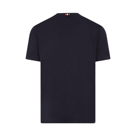 4bar Stretch Wool T-shirt-THOM BROWNE-JOHN JULIA