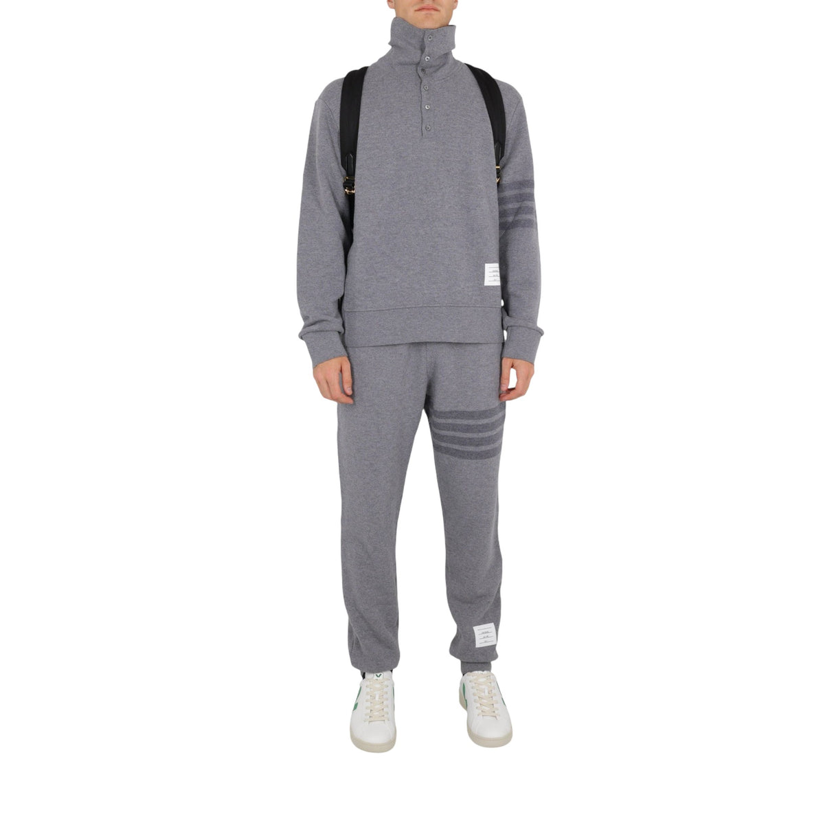 4bar Wool Joggers-THOM BROWNE-JOHN JULIA