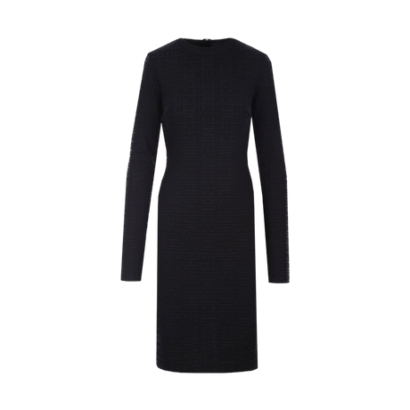 4g Knit Short Dress-GIVENCHY-JOHN JULIA