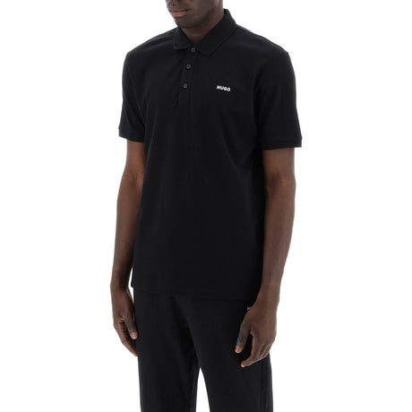 HUGO-Cotton Piqué Polo Shirt -JOHN JULIA.