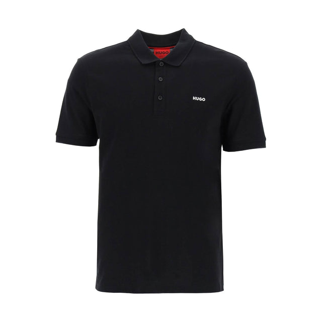 HUGO-Cotton Piqué Polo Shirt -JOHN JULIA.