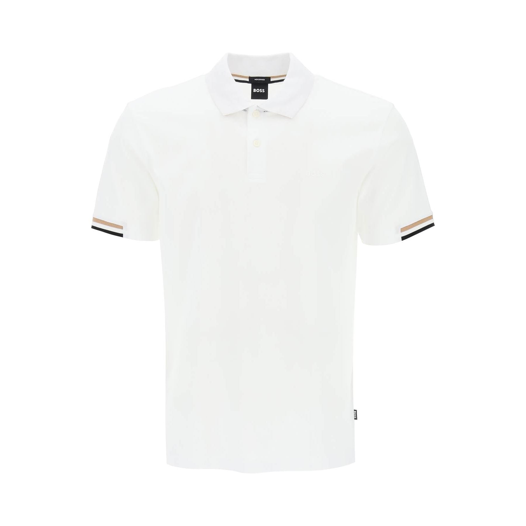 Parlay Polo Shirt With Stripe Detail