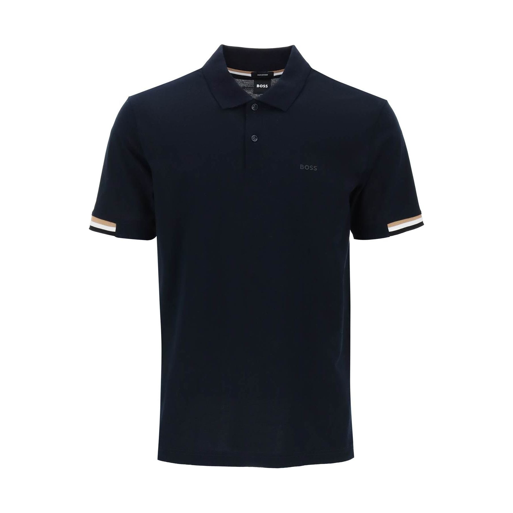 Parlay Polo Shirt With Stripe Detail