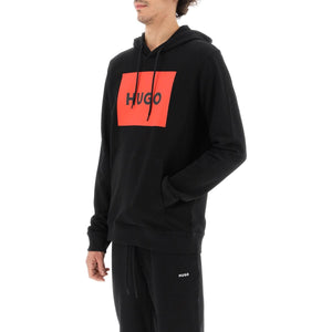 Cotton Logo Graphic Hoodie