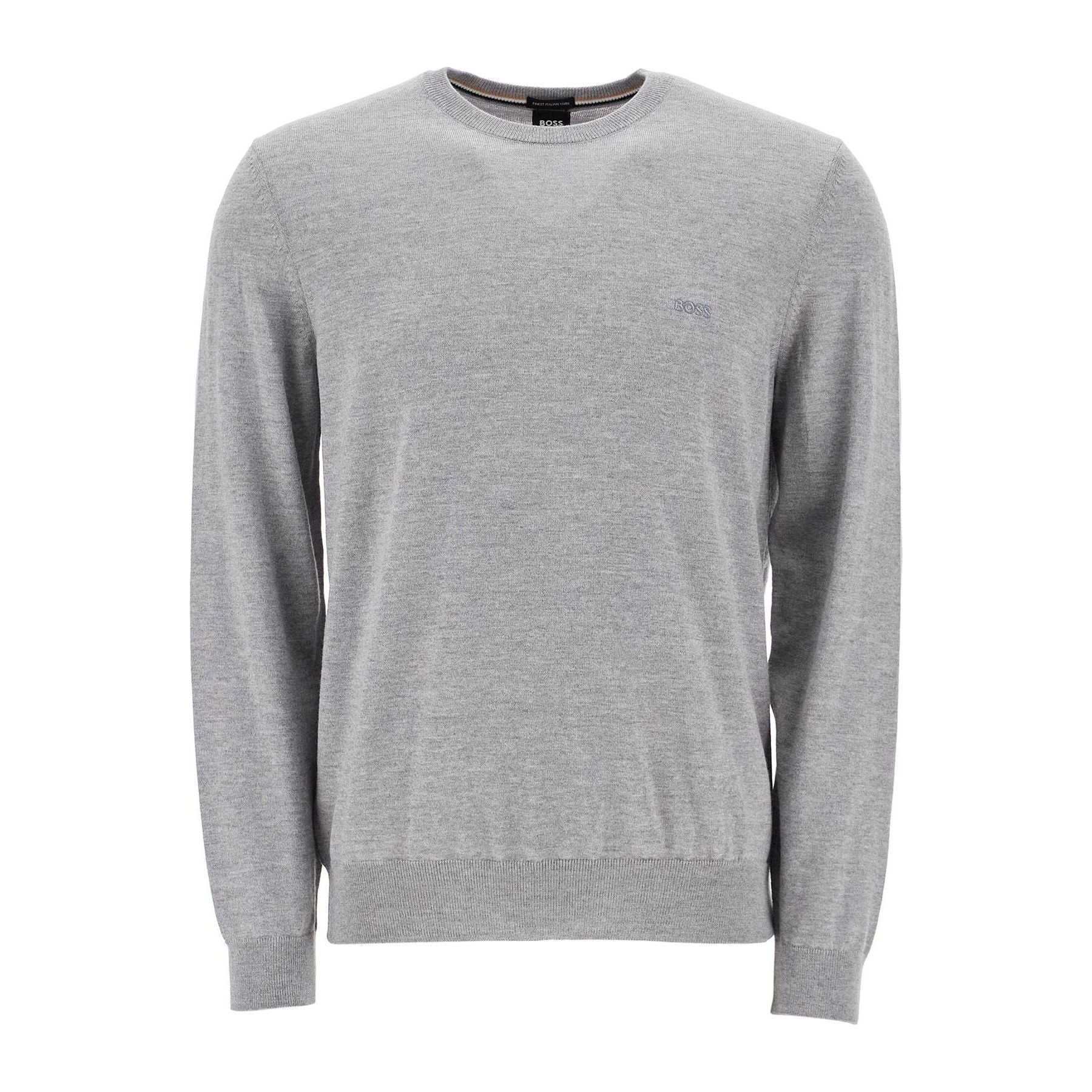 BOSS-'Botto' Light Wool Sweater -JOHN JULIA.