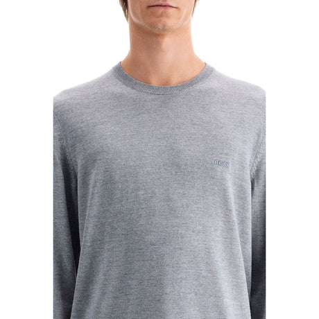 BOSS-'Botto' Light Wool Sweater -JOHN JULIA.