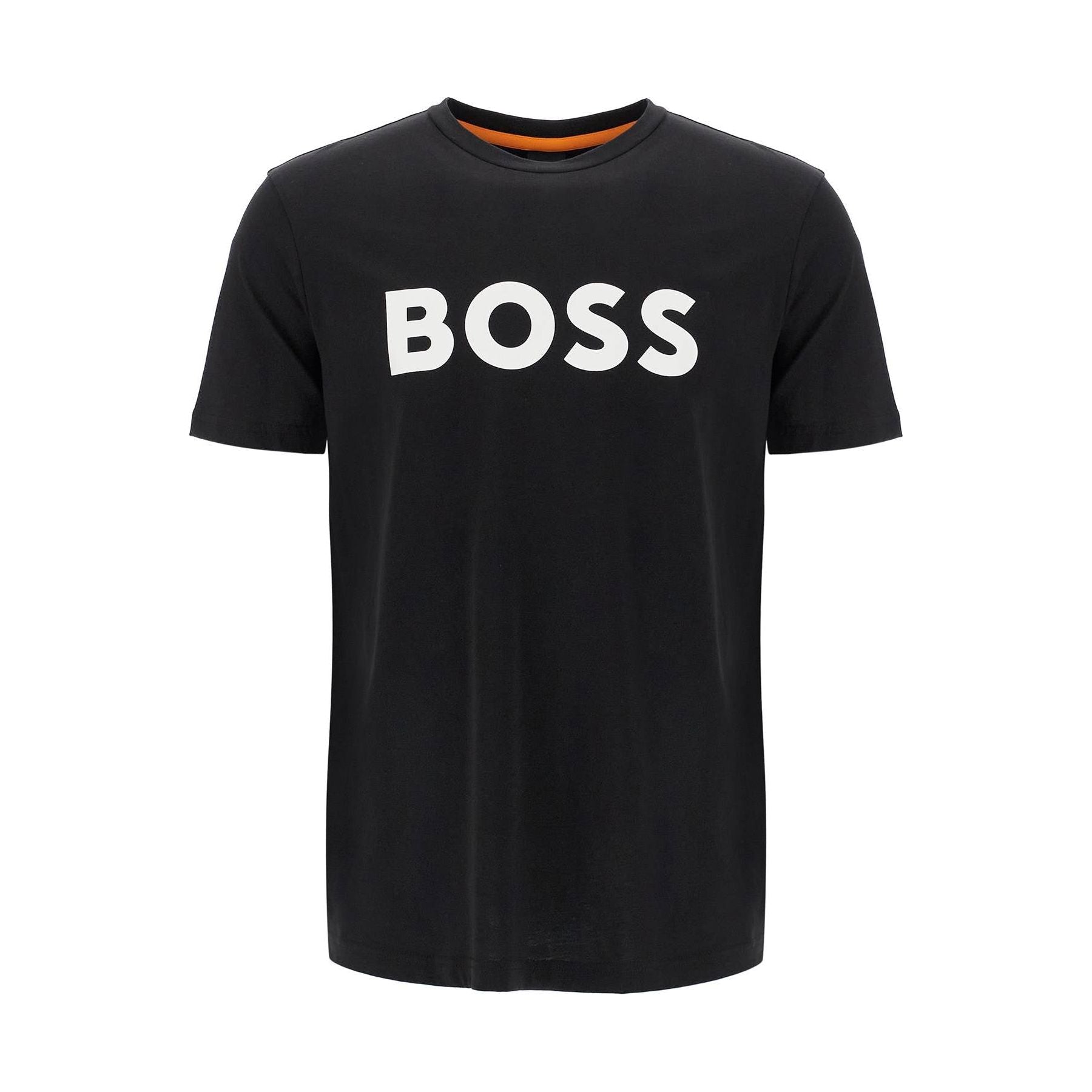 BOSS-Logo Print T-Shirt -JOHN JULIA.