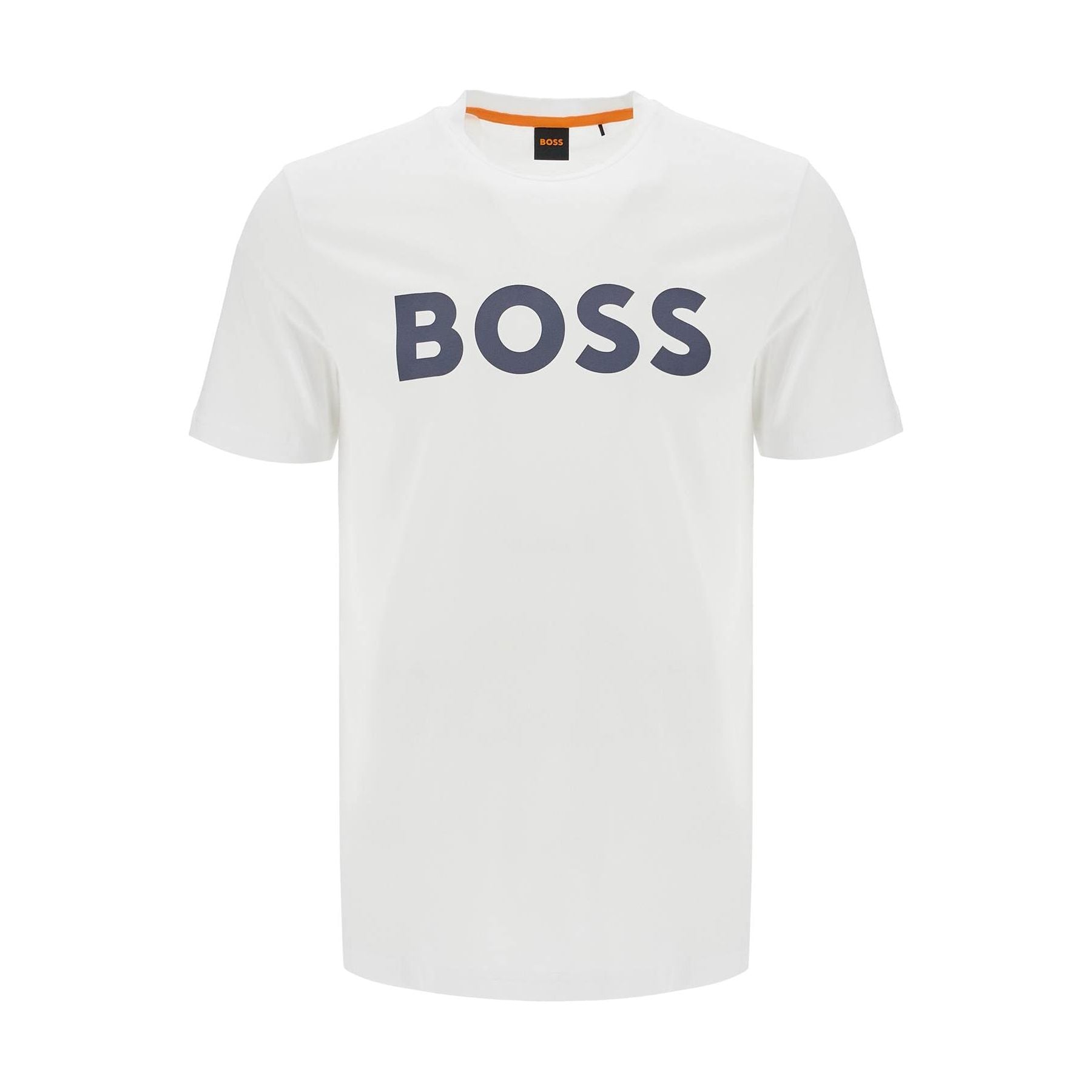 BOSS-Logo Print T-Shirt -JOHN JULIA.