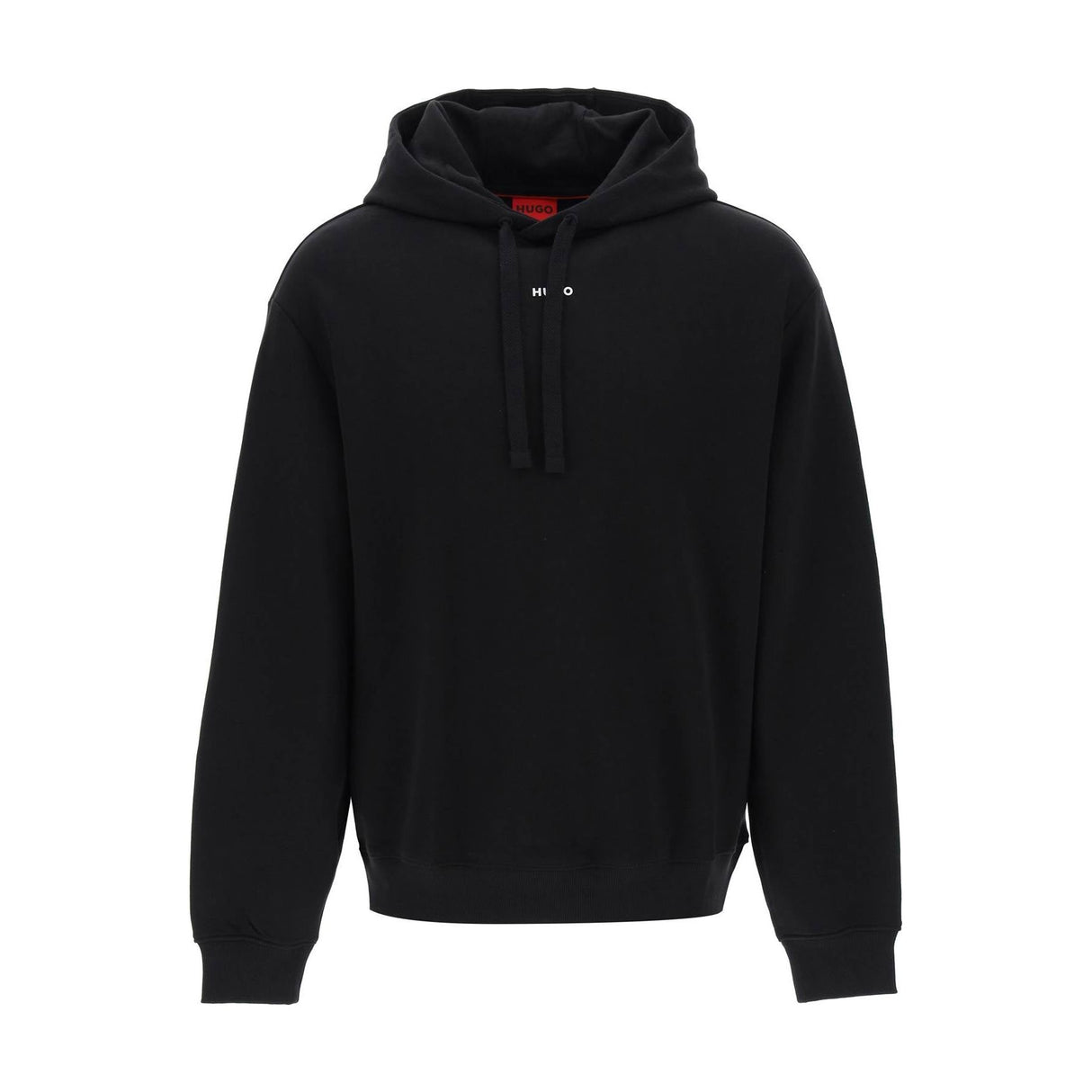 HUGO-Relaxed-Fit French Terry Hoodie -JOHN JULIA.