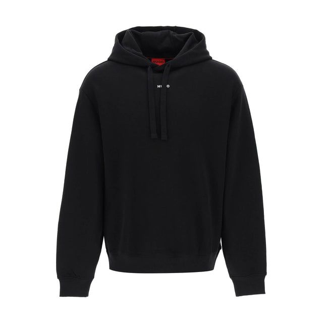 HUGO-Relaxed-Fit French Terry Hoodie -JOHN JULIA.