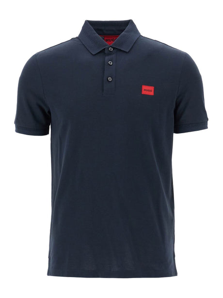 Logo Label Polo Shirt-HUGO-JOHN JULIA