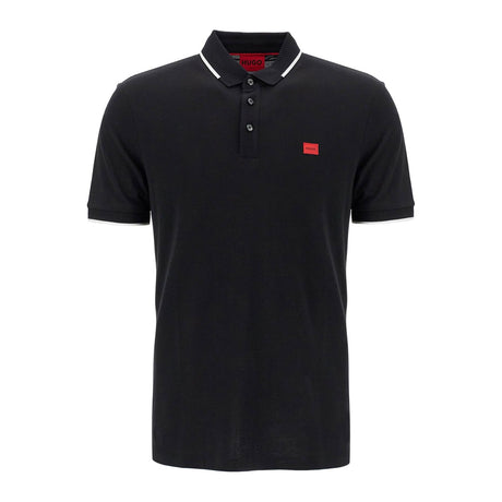 HUGO-Polo Shirt With Contrasting Finishing Details -JOHN JULIA.